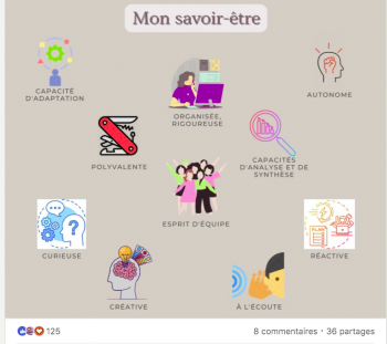 exemple d'un post de recherche d'emploi ingénieur R&D