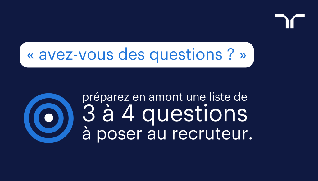 poser des questions au recruteur en entretien